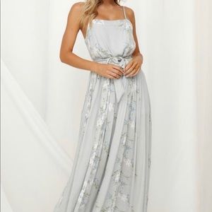 HELLOMOLLY Aldridge jumpsuit grey